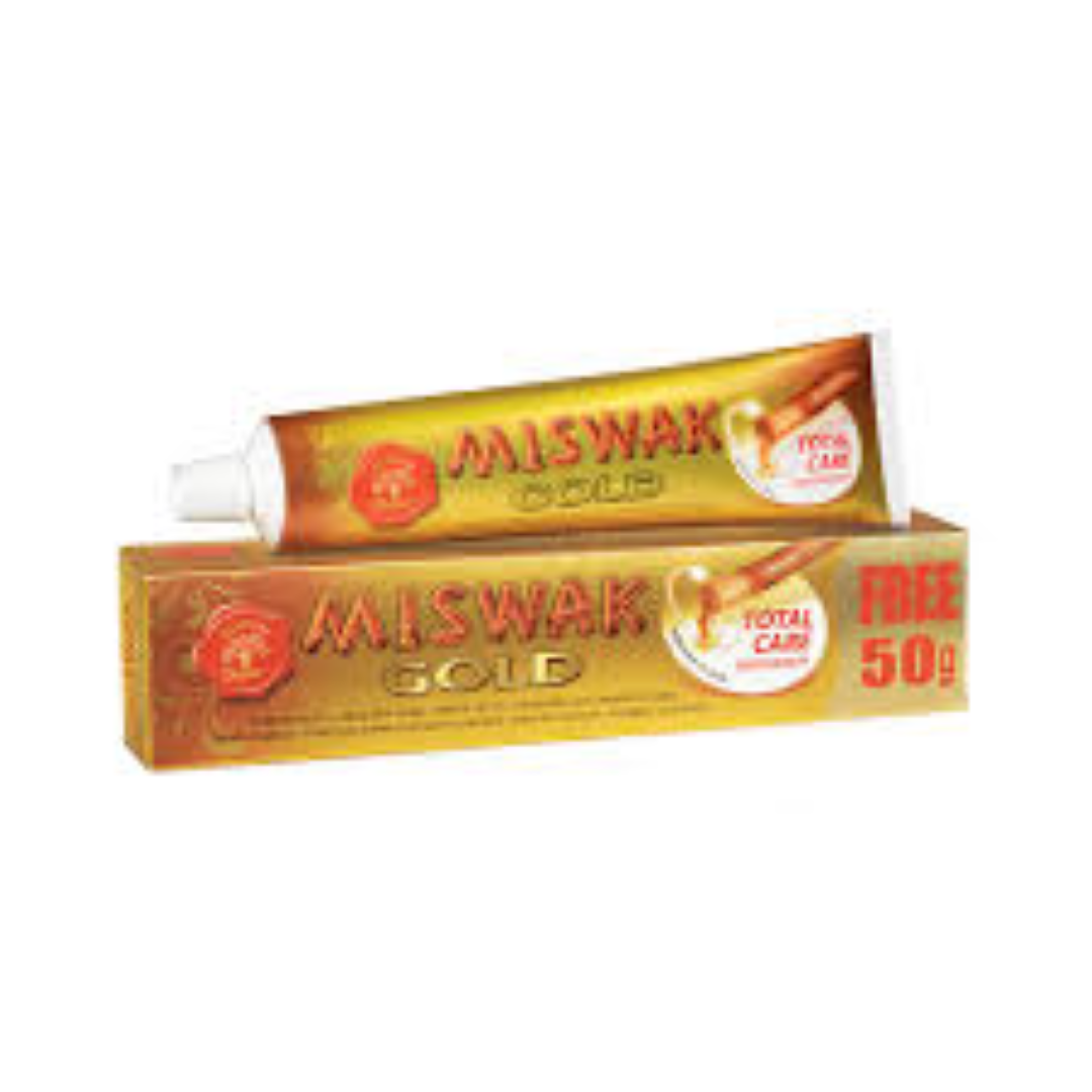 DABUR MISWAK GOLD T/PASTE 50G+25G
